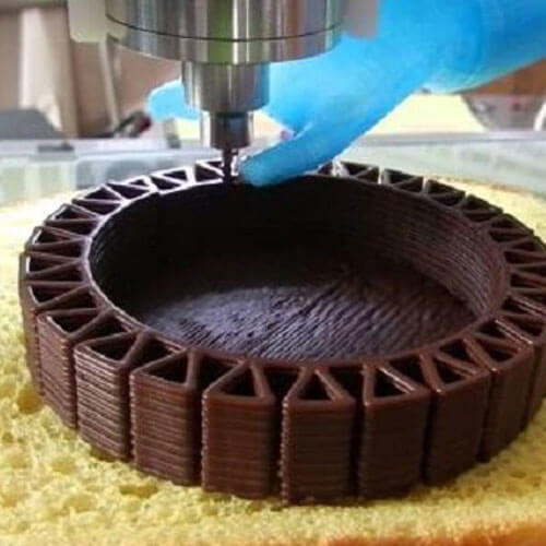 چاپگر سه بعدی برای تولید شکلات به اشکال مختلف